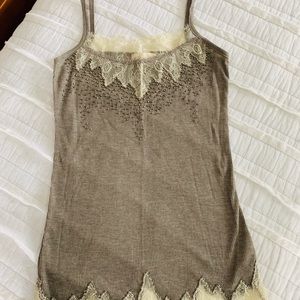 Miss Me lace detail camisole